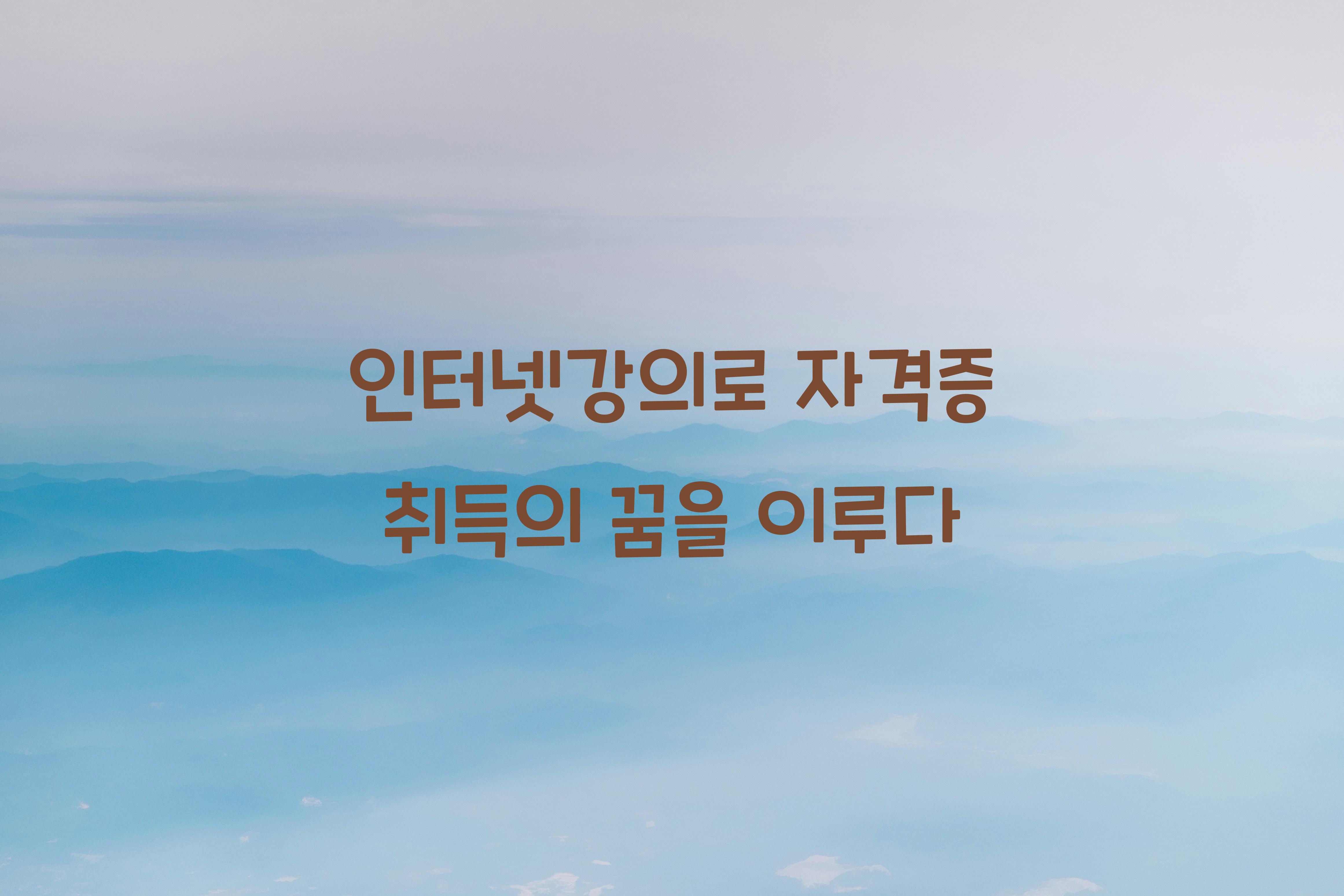 인터넷강의