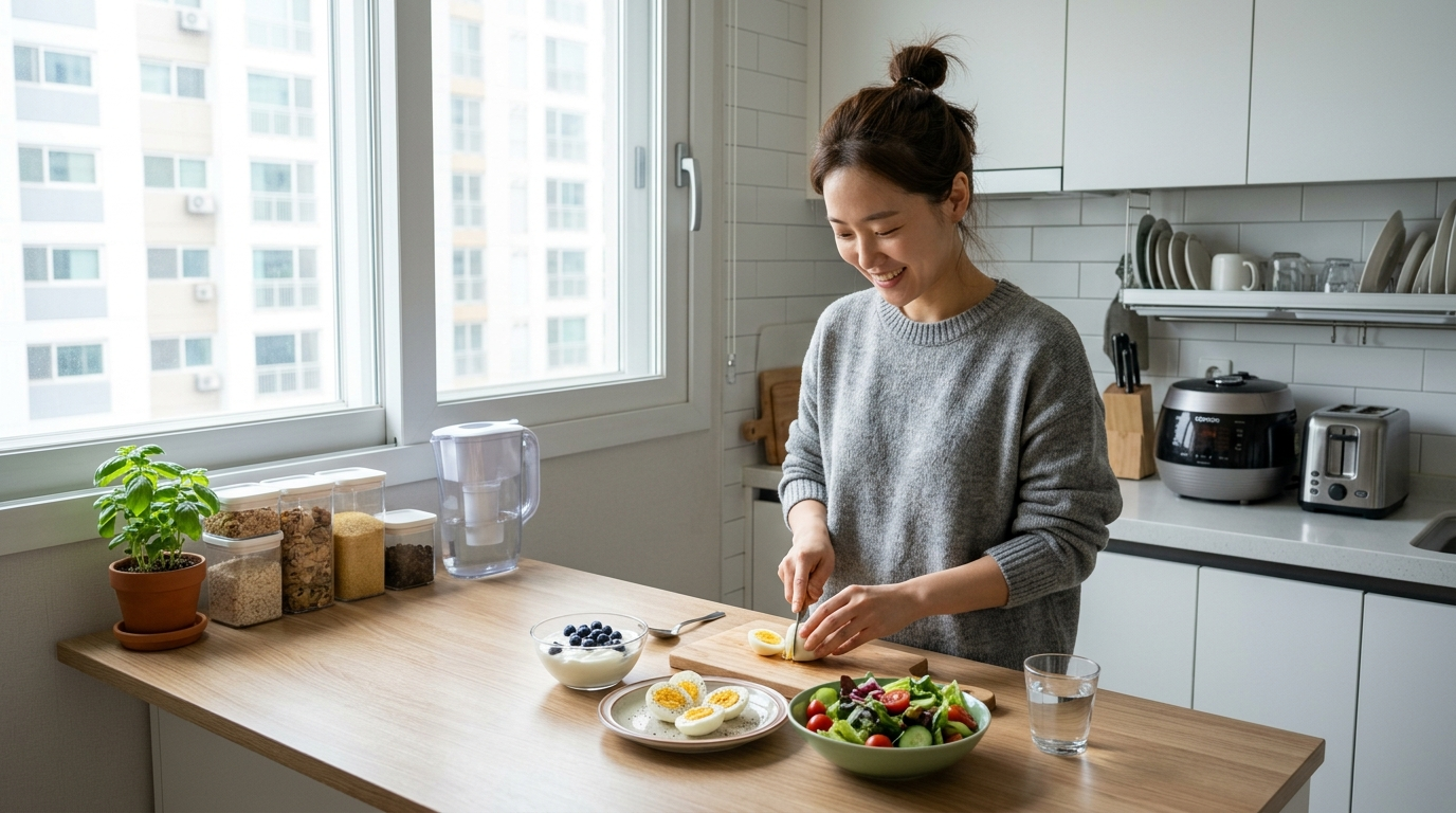 식단 그대로 실천