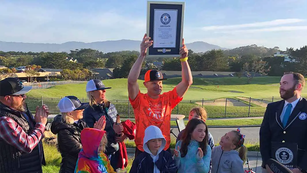 하루에 플레이 한 최다 홀 개수