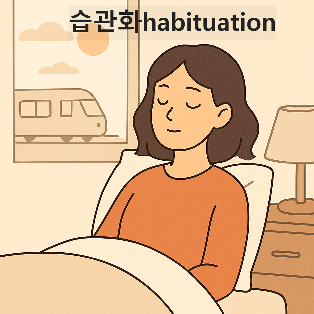 습관화(habituation)