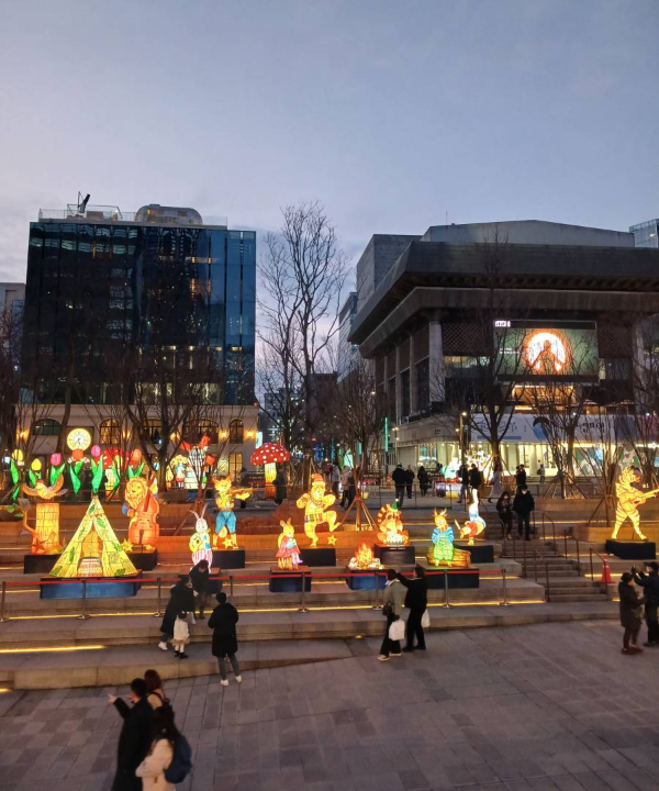 광화문 다양한 조형물