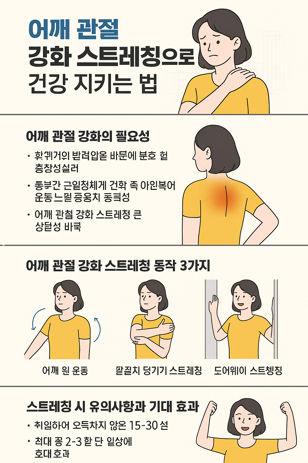 어깨 관절 강화 스트레칭으로 건강 지키는 법