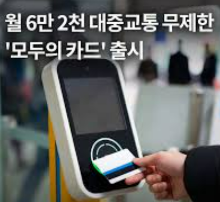 대중교통비 6만 2천 원 넘으면 돌려준다? 모두의 카드 환급 제도 완전 정리