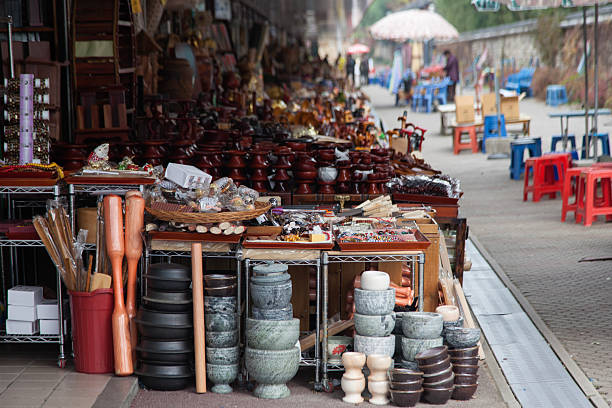 traditional market in korea