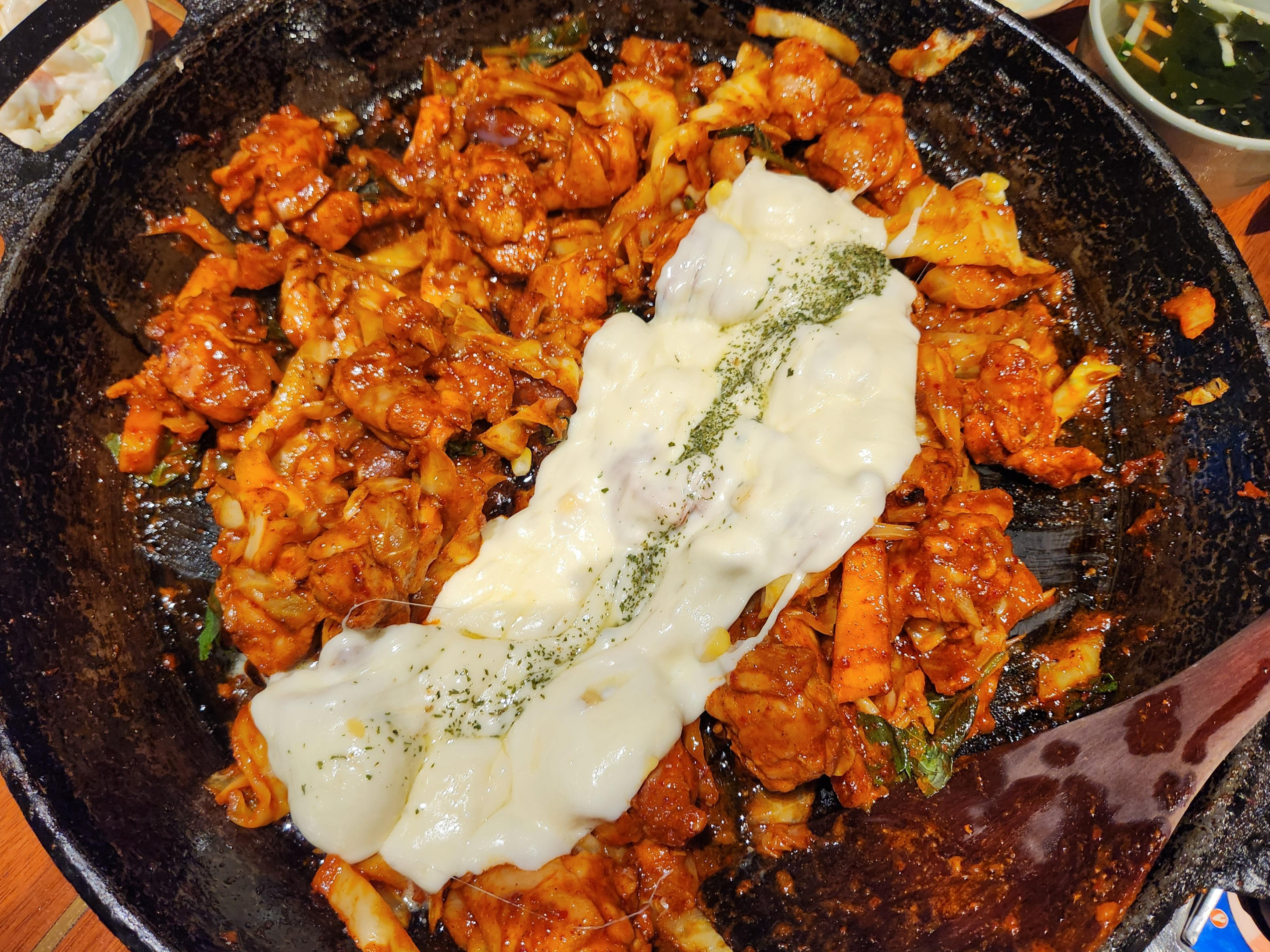 인계동 나혜석거리 닭갈비 맛집 신림춘천집 내돈내산 추천 메뉴 치즈닭갈비