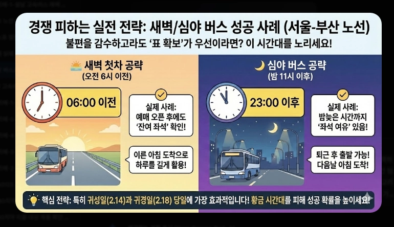 설날 버스표 예매(앱, 오픈 시간)(시간 단축 + 꿀팁)