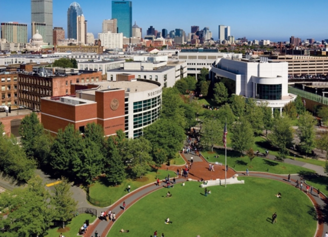 노스이스턴 대학교 캠퍼스 사진