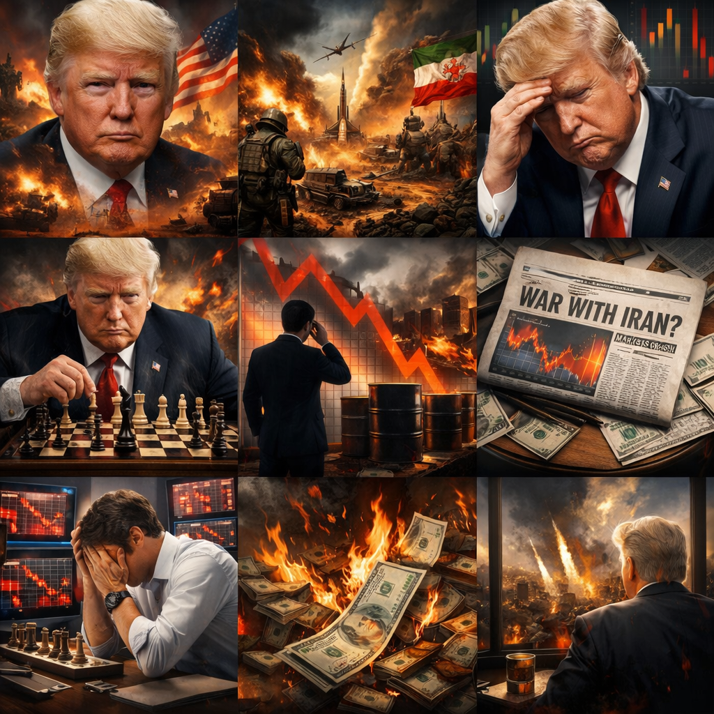 트럼프 이란전쟁 (내면불안, 시장영향, 투자전략)