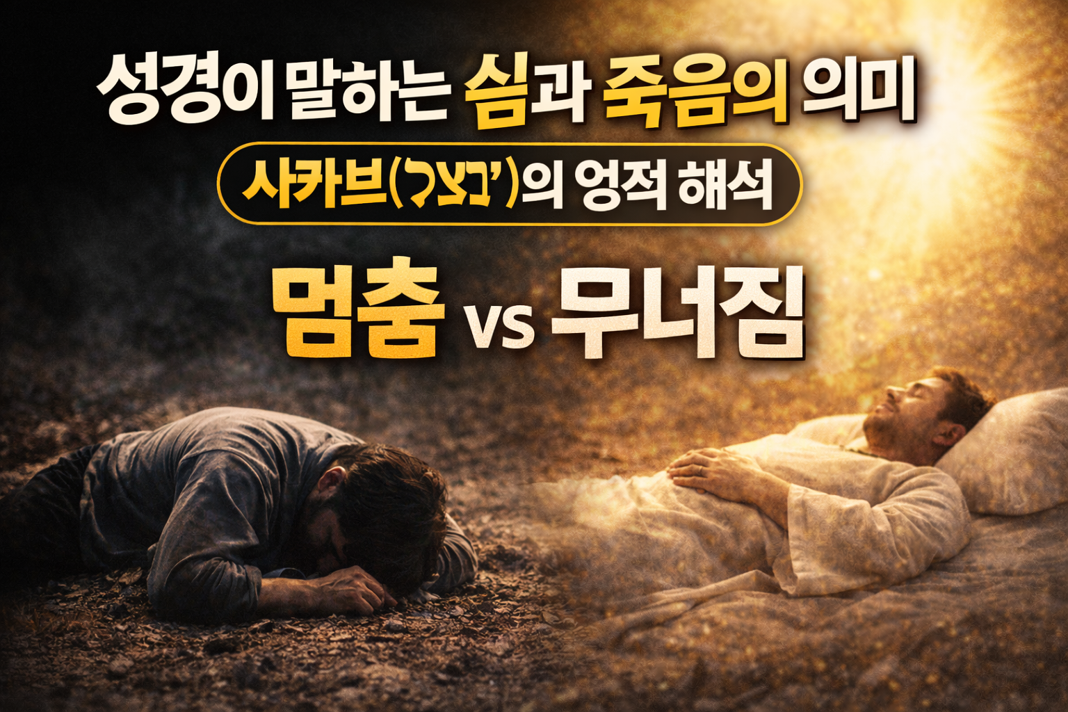 제목 썸네일 : 히브리어 "샤카브"
