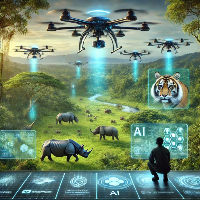 야생동물 보존에서의 AI 활용