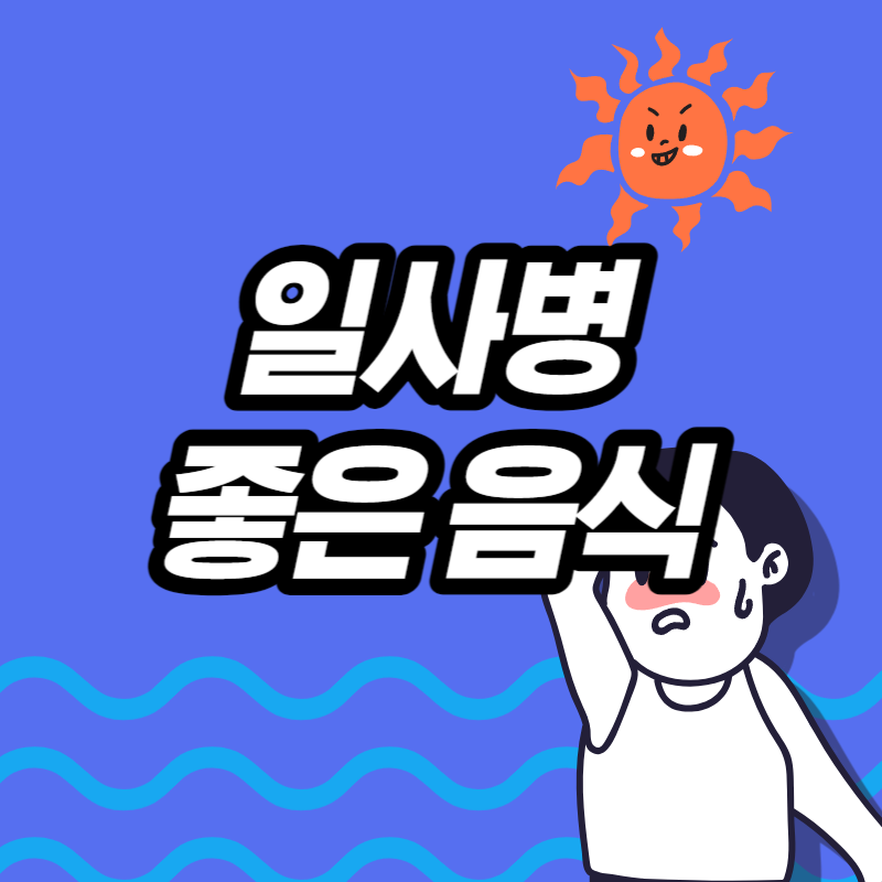 일사병에 좋은 음식