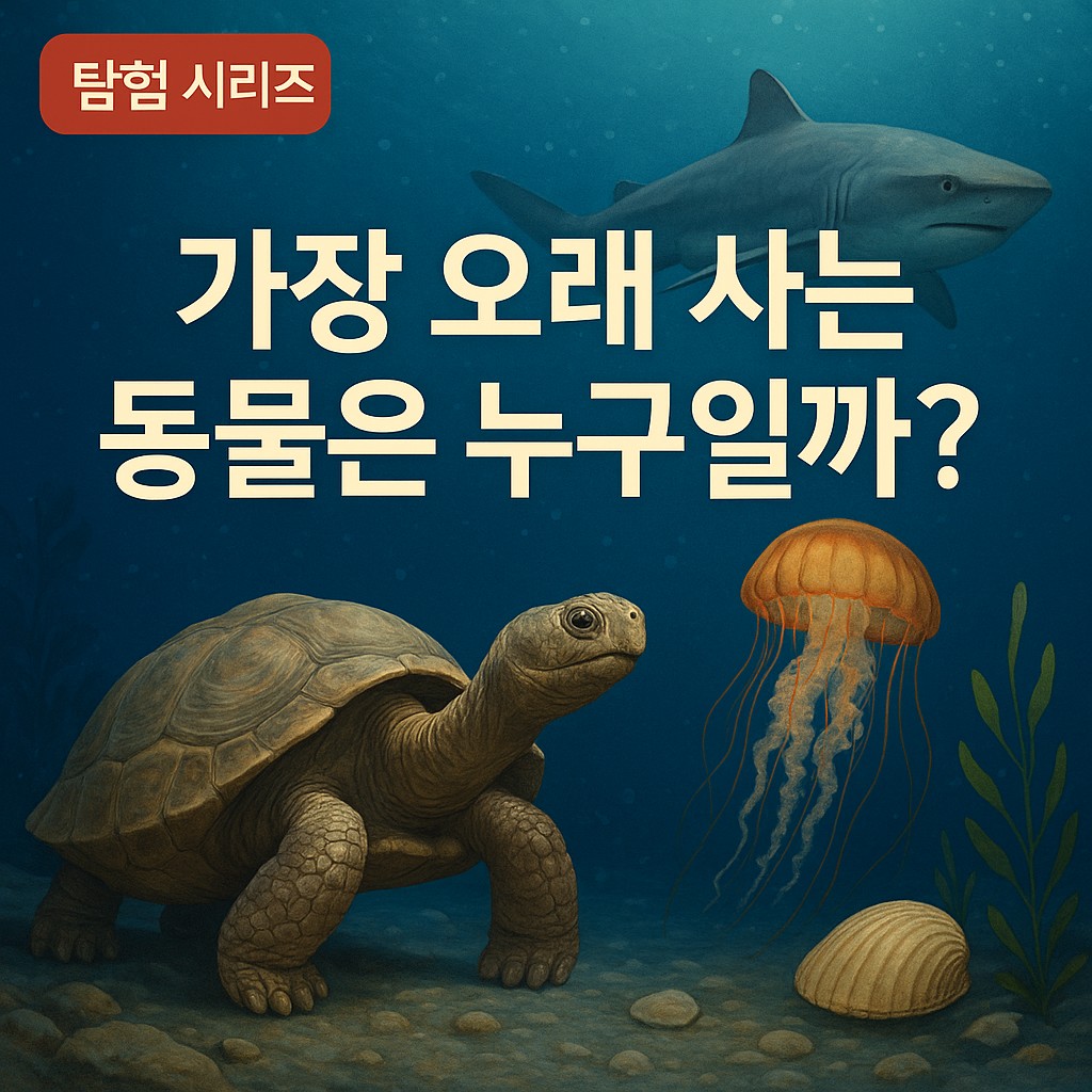 가장 오래 사는 동물