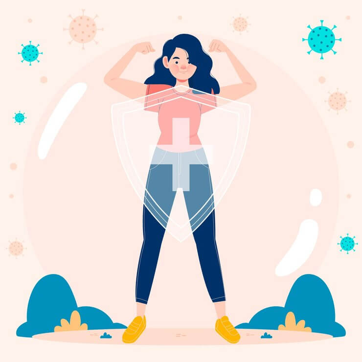 면역건강 - 이미지