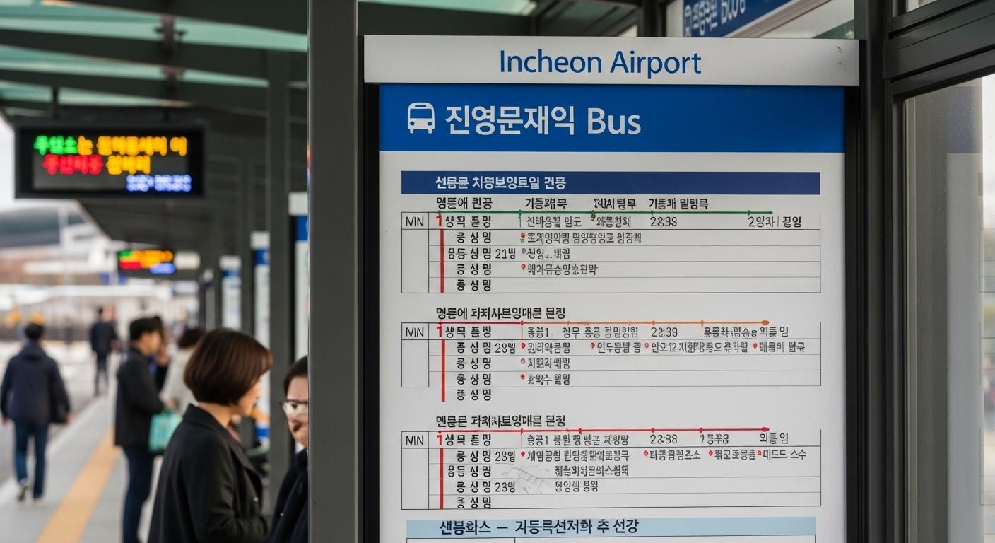 인천공항버스시간표