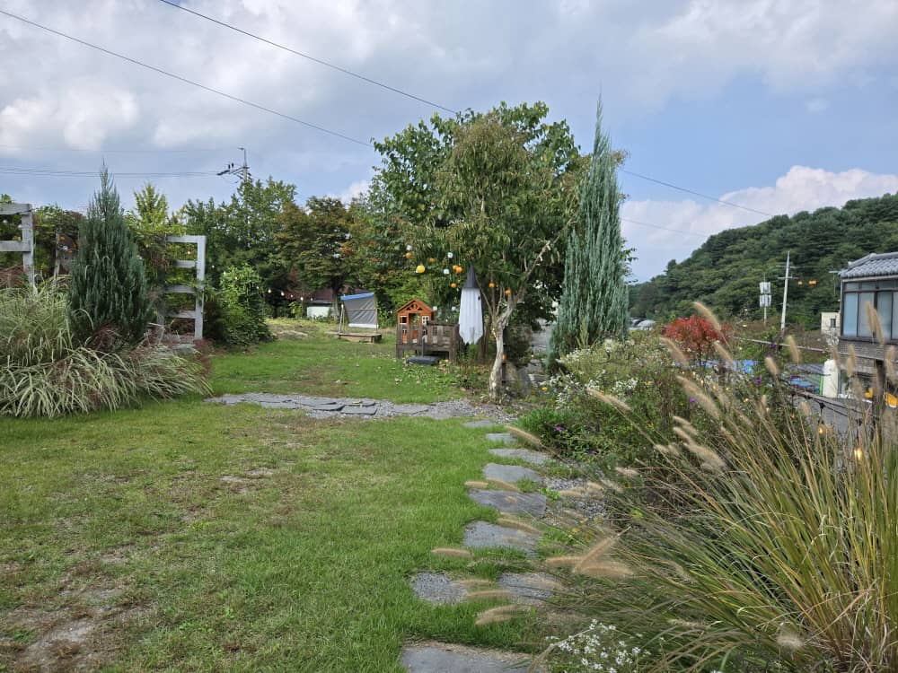 가평 고요재 정원