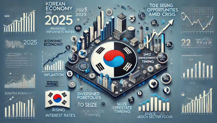 한국 경제 2025, 위기 속 기회를 잡는 재테크 전략 관련 이미지