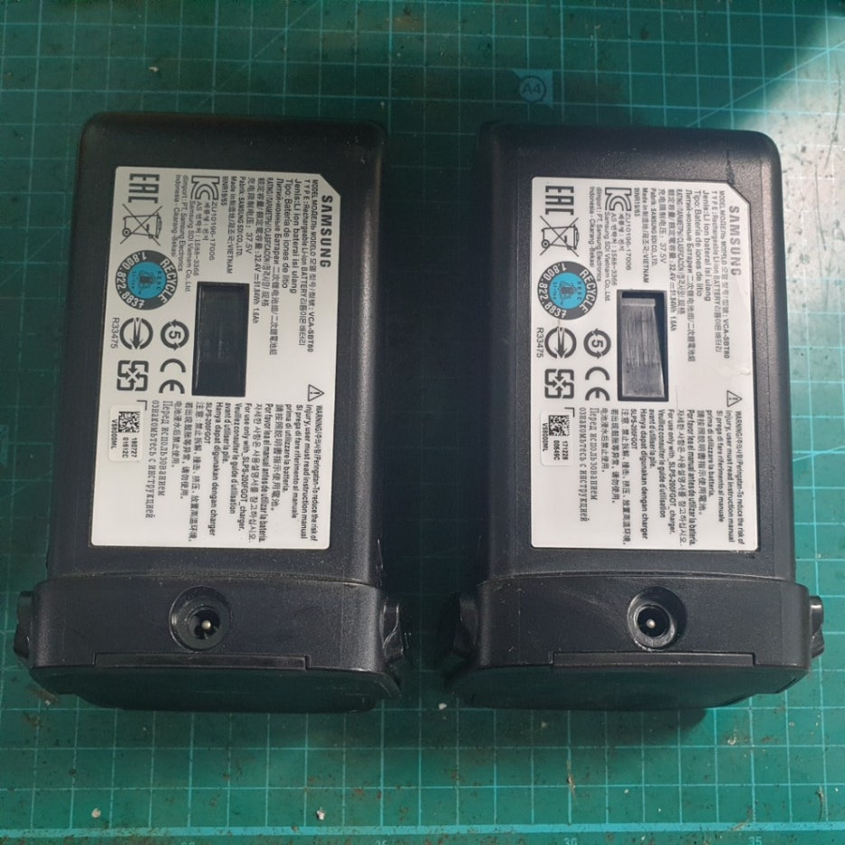 배터리 리필 후 최종 조립 상태