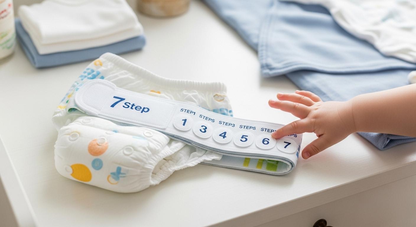 기저귀 7단계 밴드형