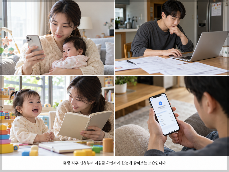 2026 부모급여&middot;아동수당 신청 늦으면 소급 못 받습니다｜0세 100만원&middot;9세 미만 최대 13만원