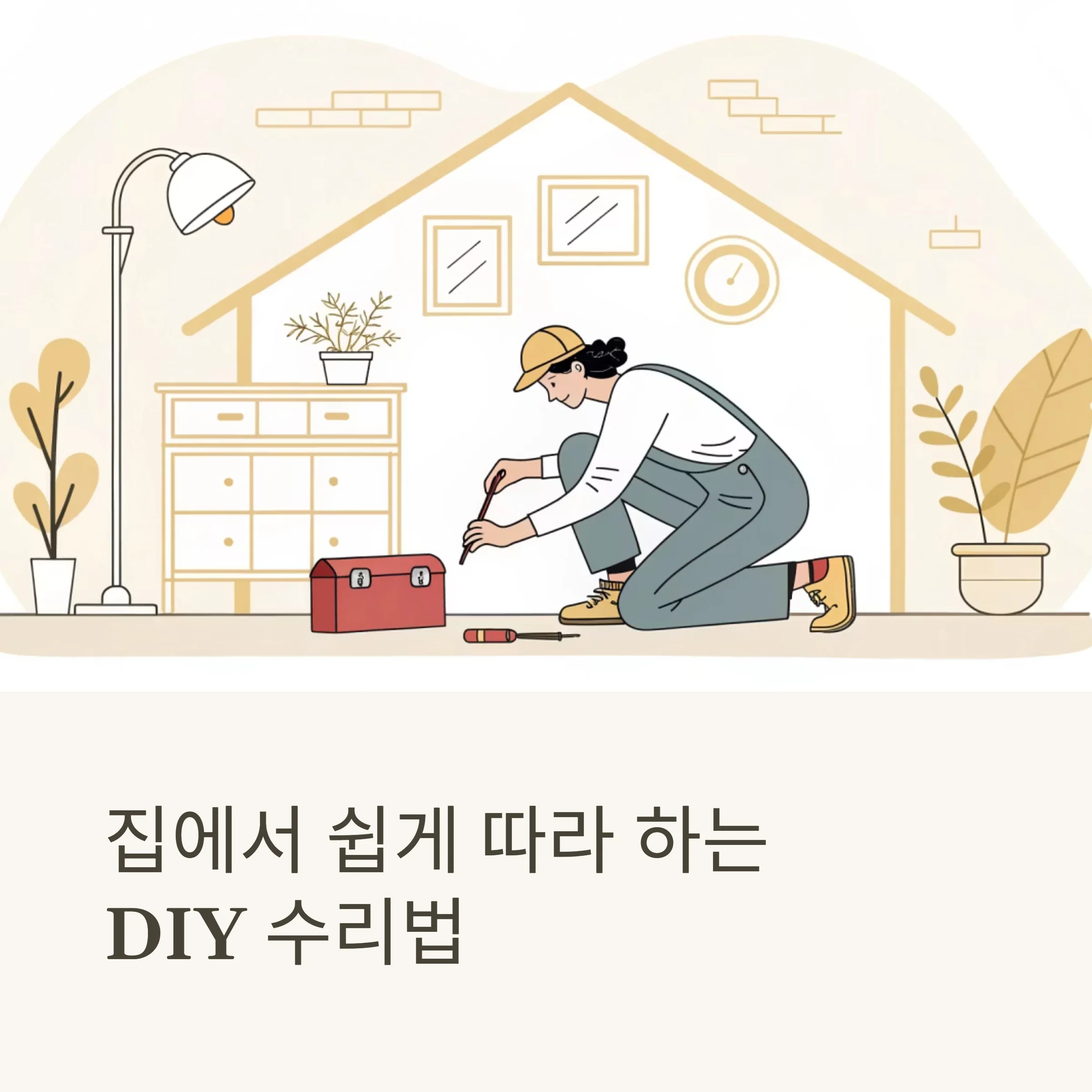 집에서 쉽게 따라 하는 DIY 수리법, 생활 속 셀프 수리 노하우