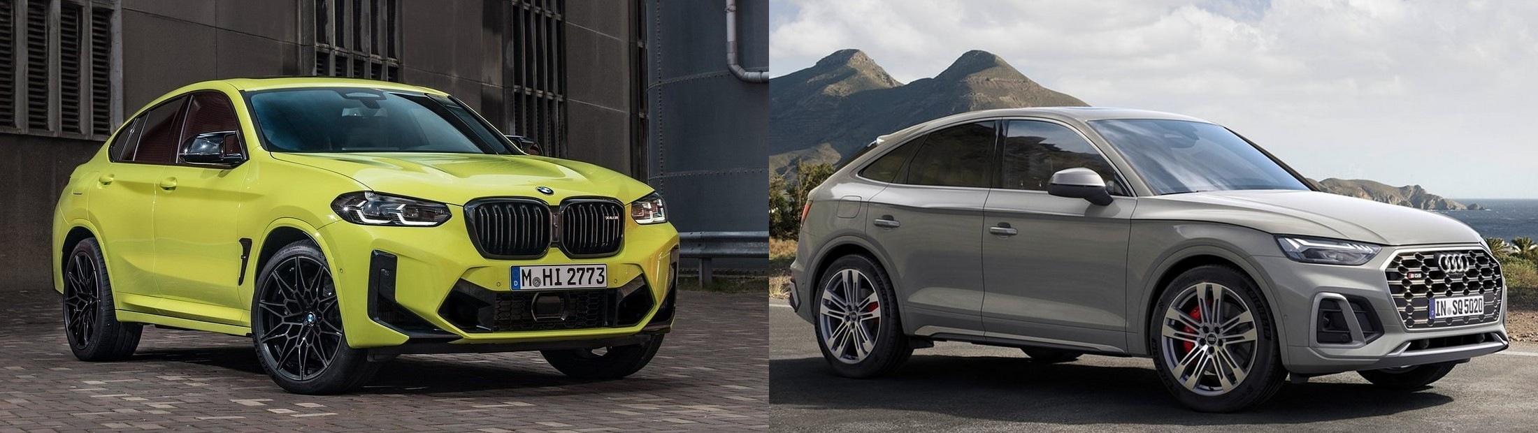 BMW X4 M, 아우디 SQ5 스포트백