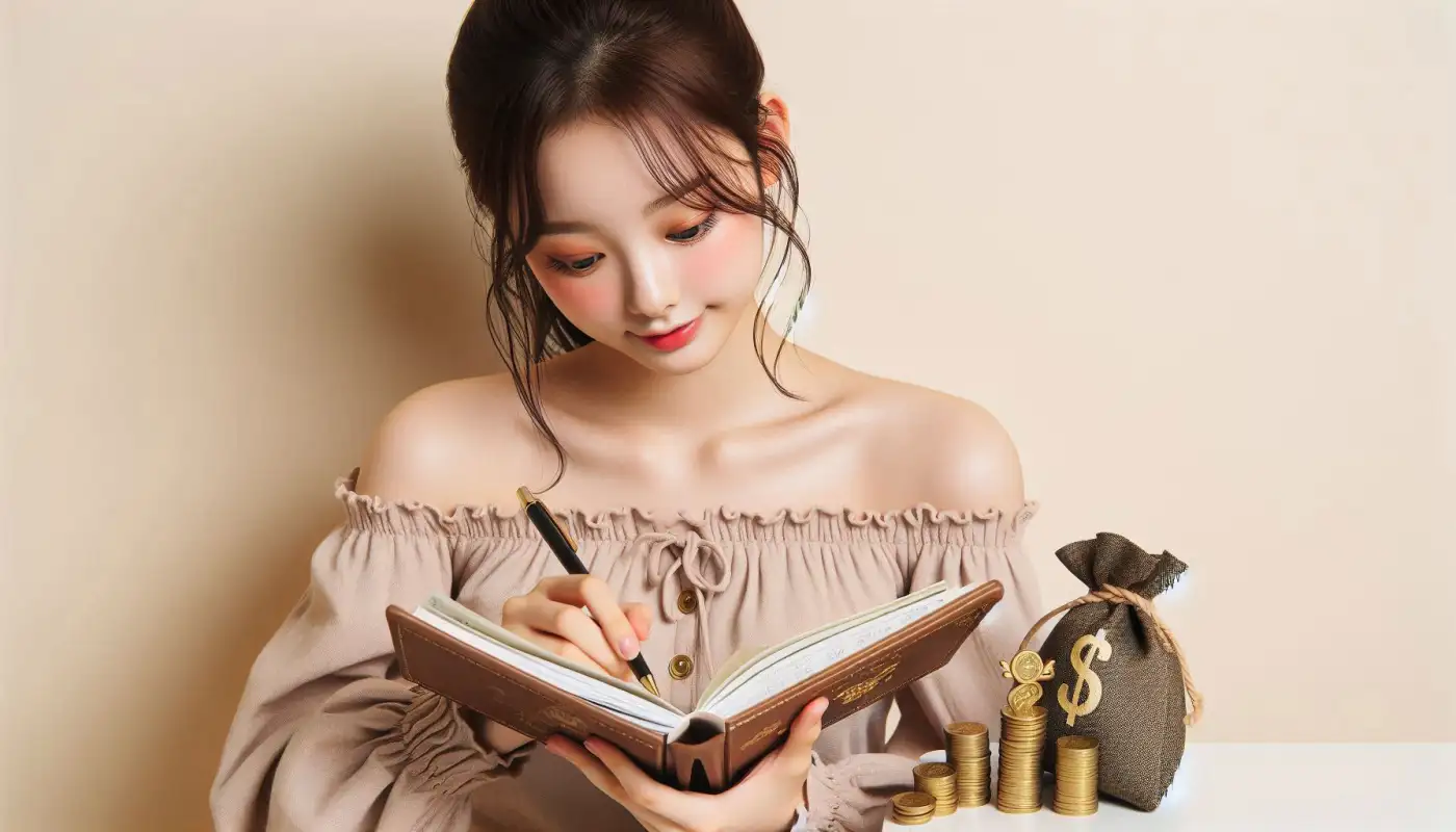 연말정산-하는법을-알아보고-환급받는-여성의-모습