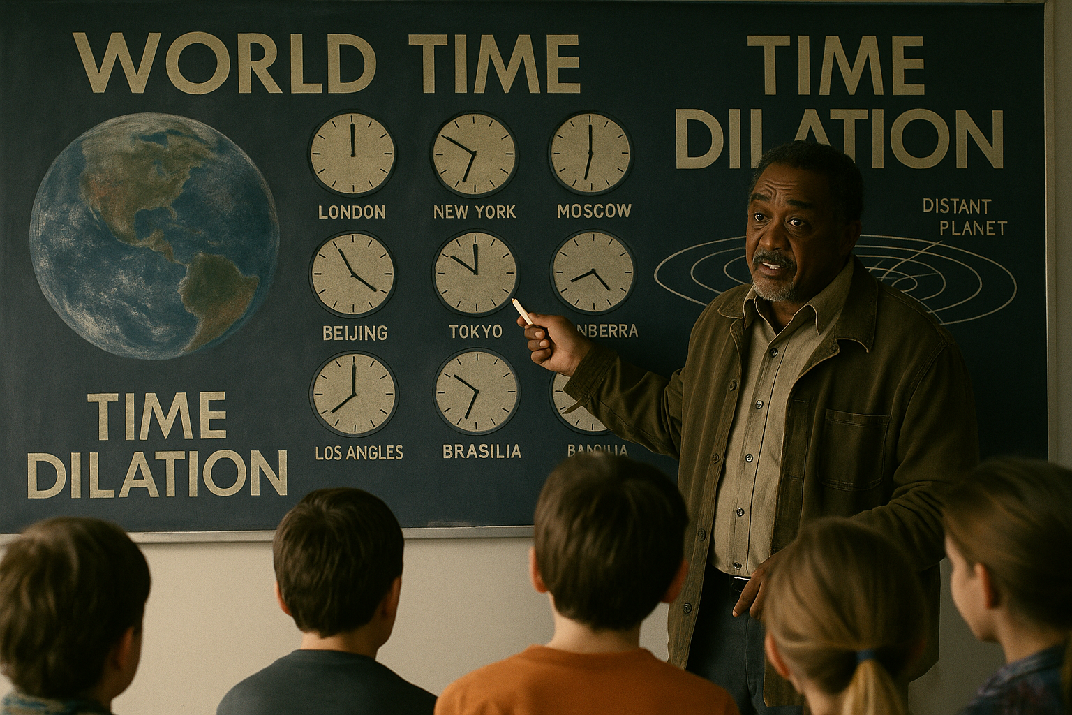 타임딜레이 설명 장면