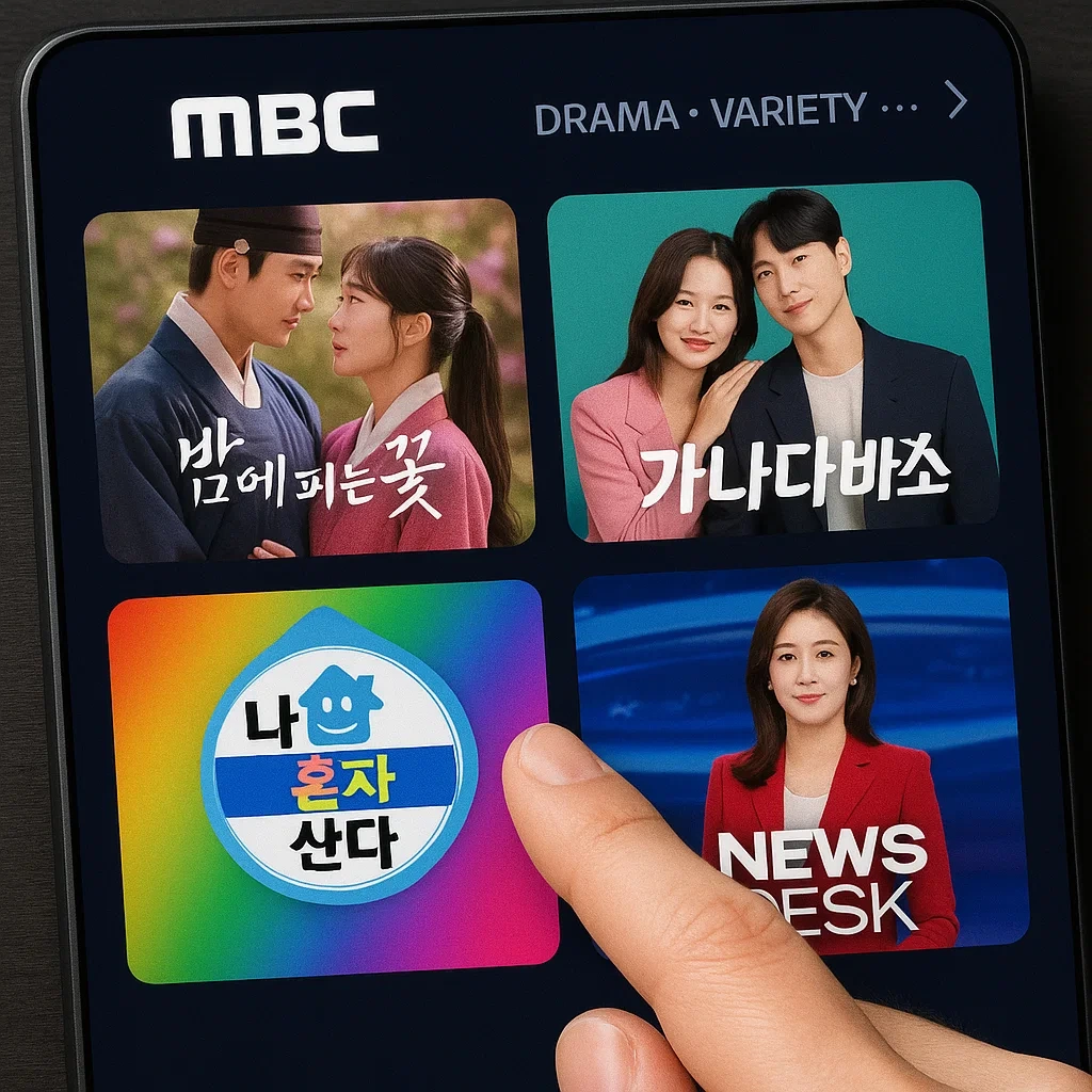 MBC 온에어 실시간 무료 시청! 다양한 기능까지 한눈에