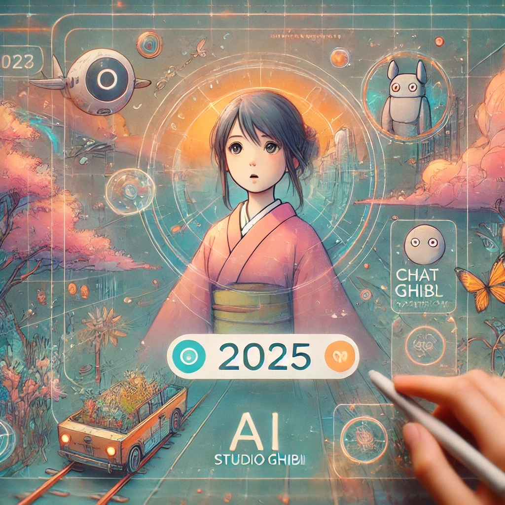 2025년 인기! 챗GPT와 지브리 스타일 AI 앱 관련 이미지