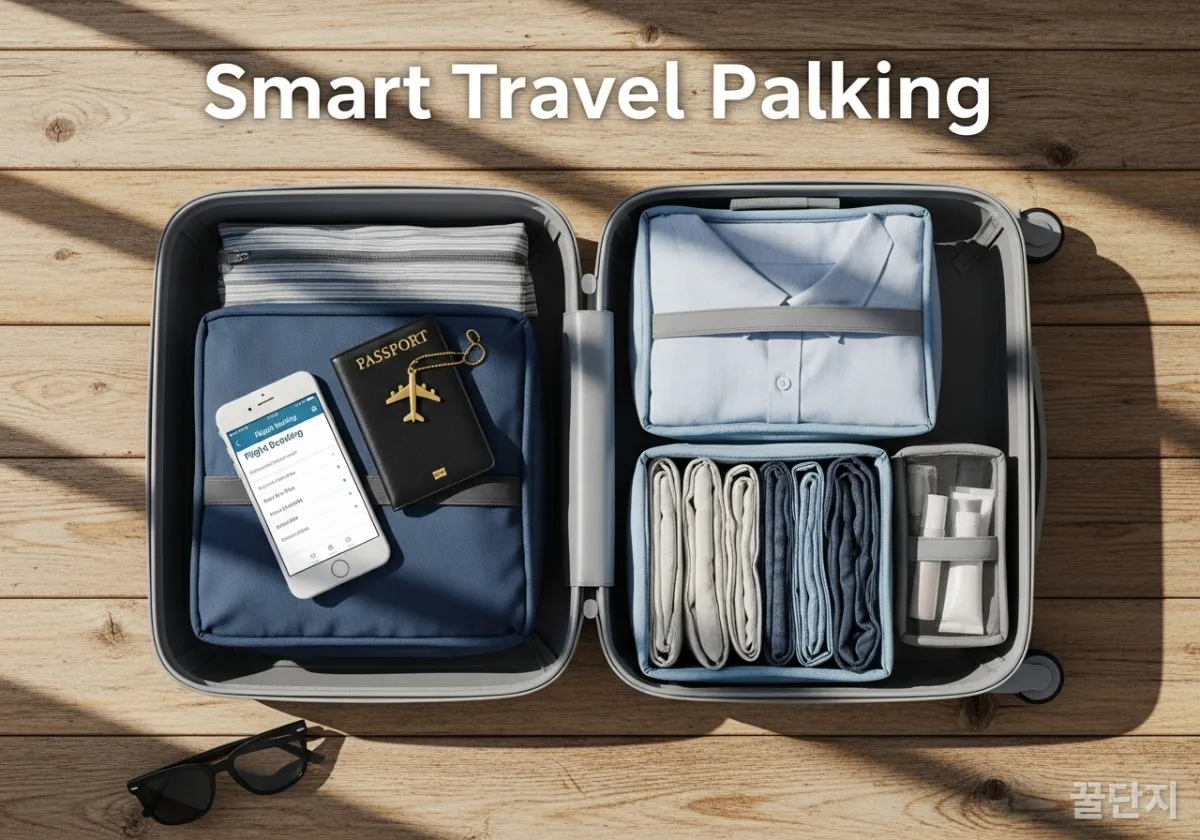 스마트한 해외여행 짐 싸기와 항공권 예약 준비물