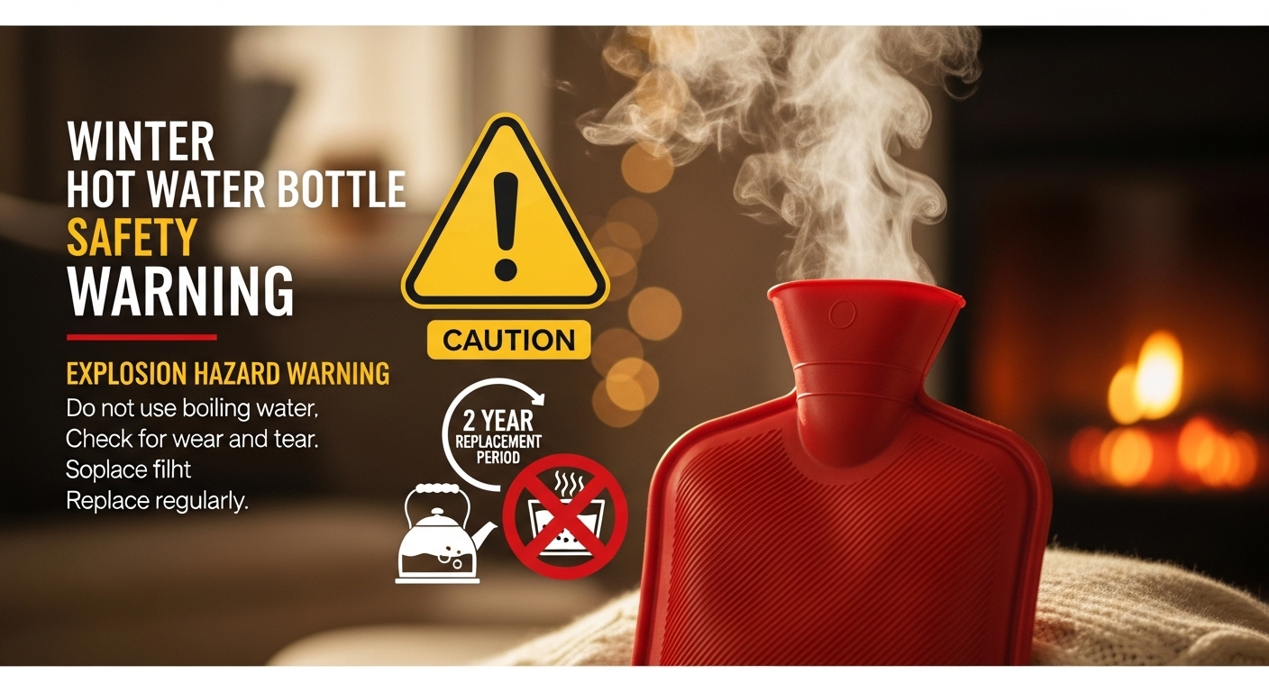 온수주머니 수명은 ‘2년’? 사용기한 넘기면 폭발 위험 커져