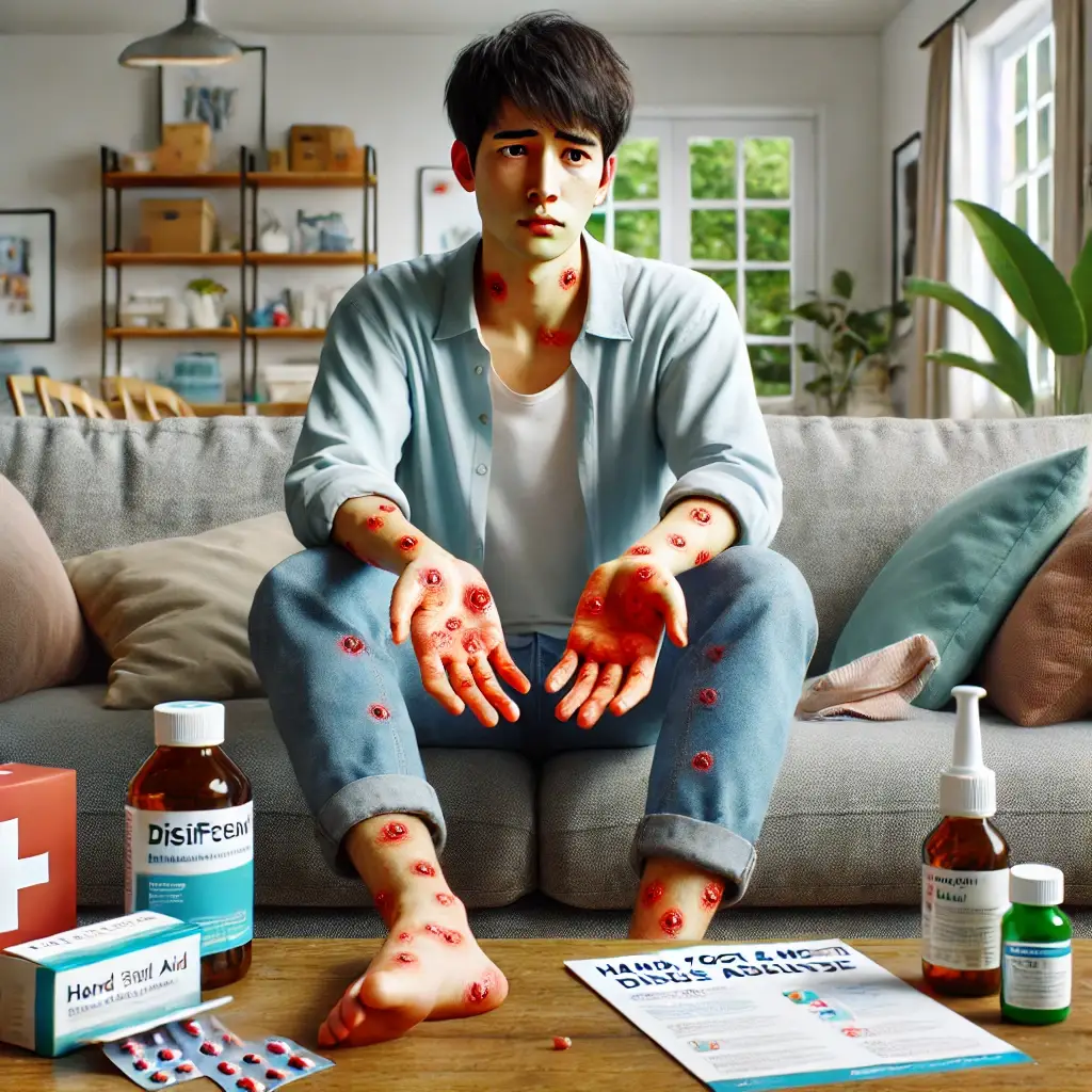 수족구 어른 관리 치료