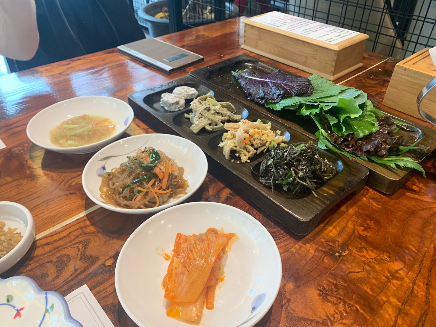 백운애꽃 메뉴
