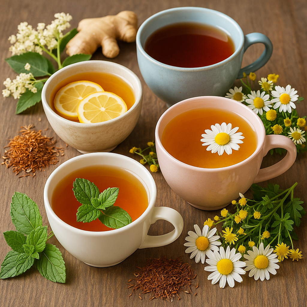 비염에 좋은 허브차