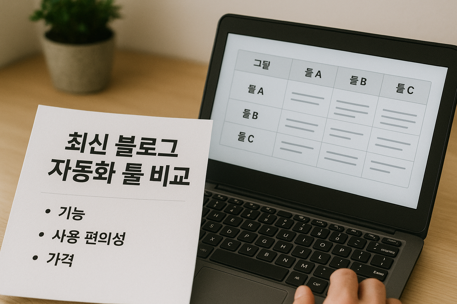 최신 블로그 자동화 툴 비교 관련 이미지