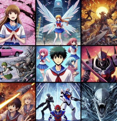 시대별 인기 일본 애니