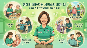 장애인활동지원사의 모든것과 Q&A