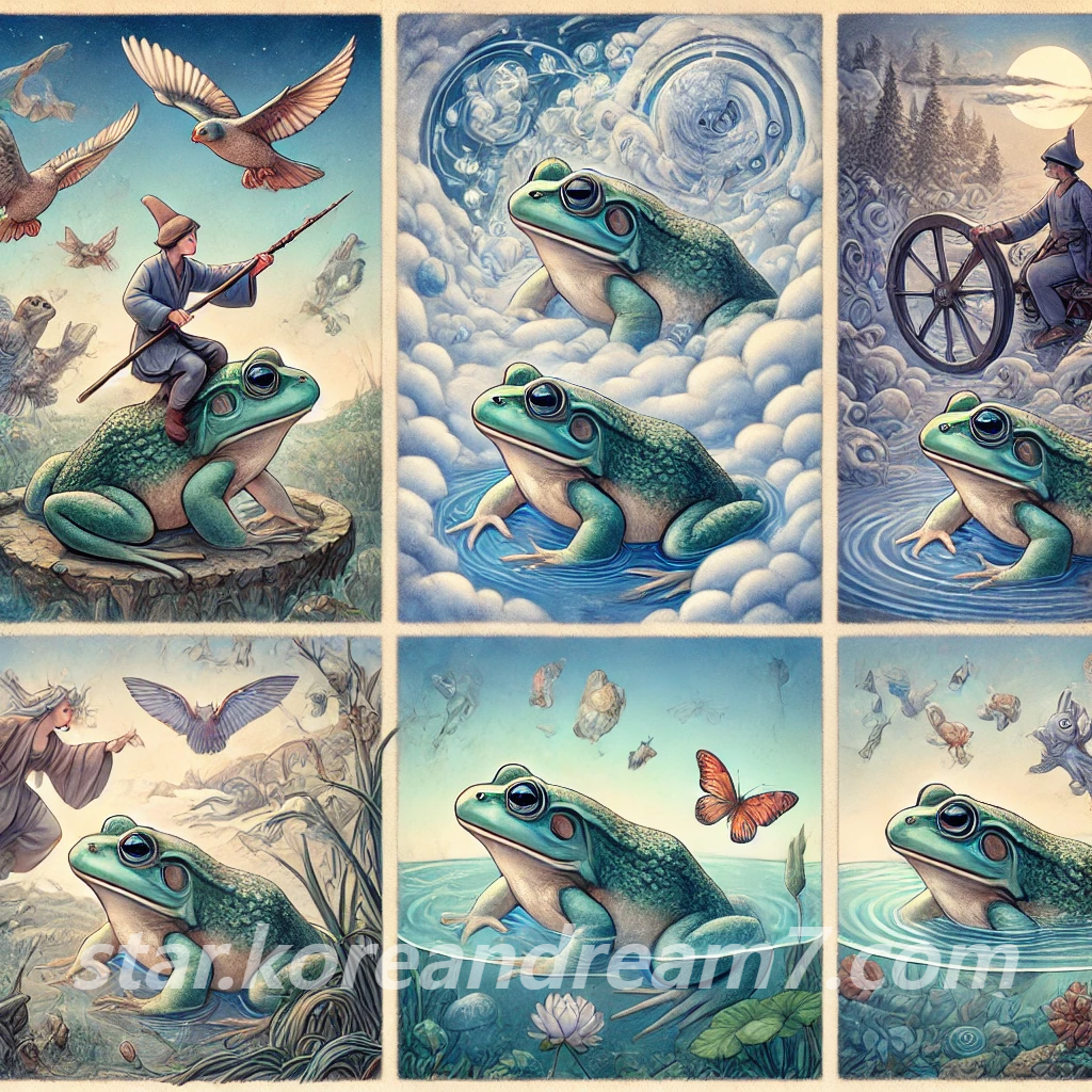 황소개구리꿈해몽