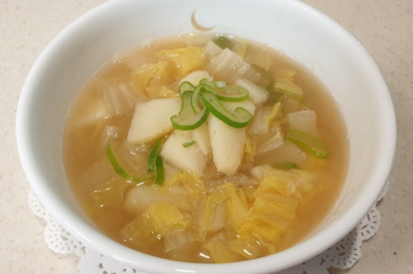 배춧된장국