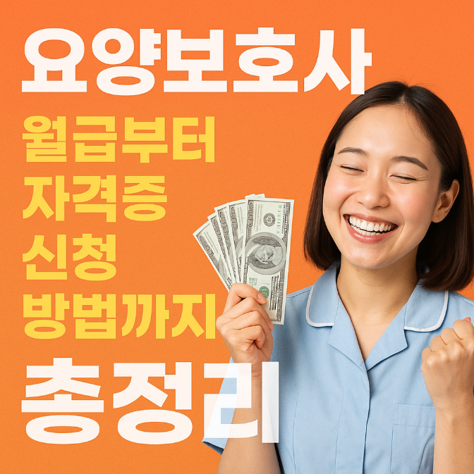 요양보호사 자격증 신청