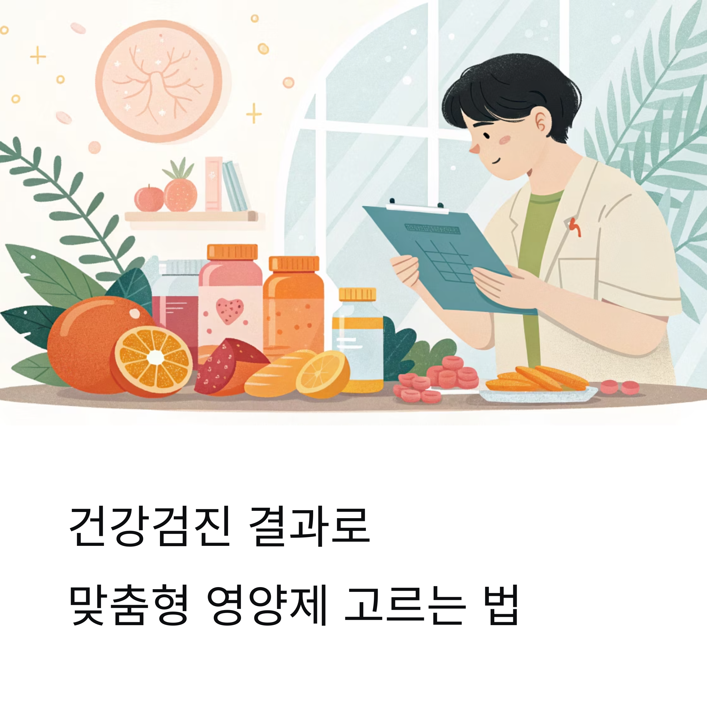 건강검진 결과, 나에게 꼭 맞는 영양제 고르는 방법