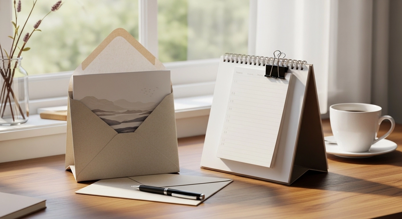 다 쓴 달력 재활용 방법: 봉투 만들기 & 스탠드 메모지 DIY 가이드