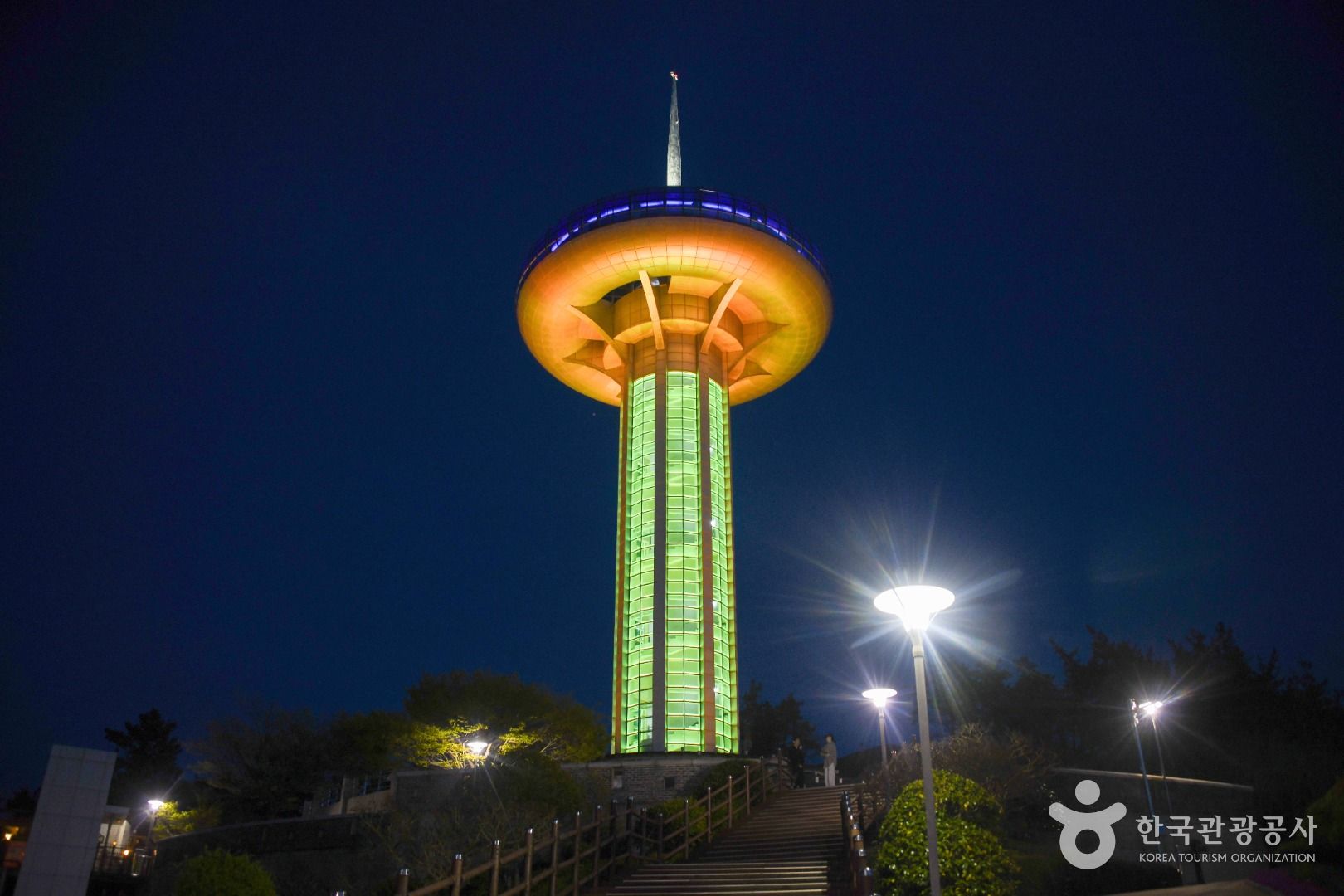 완도타워 전망대 야경