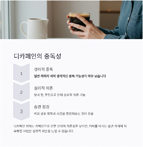 잠 못 이루는 밤을 위한 선택, 디카페인 커피의 모든 것