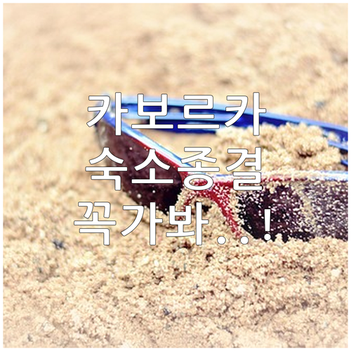 카보르카 여행 숙소 추천 럭셔리 호텔..