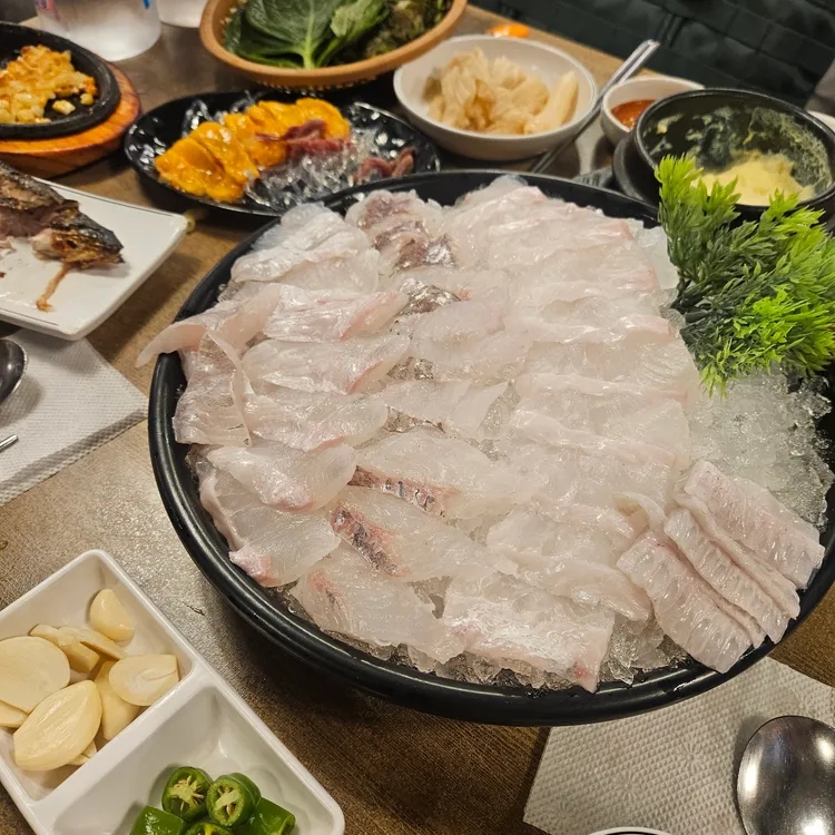 논현 영동시장 활어회 '광명수산'