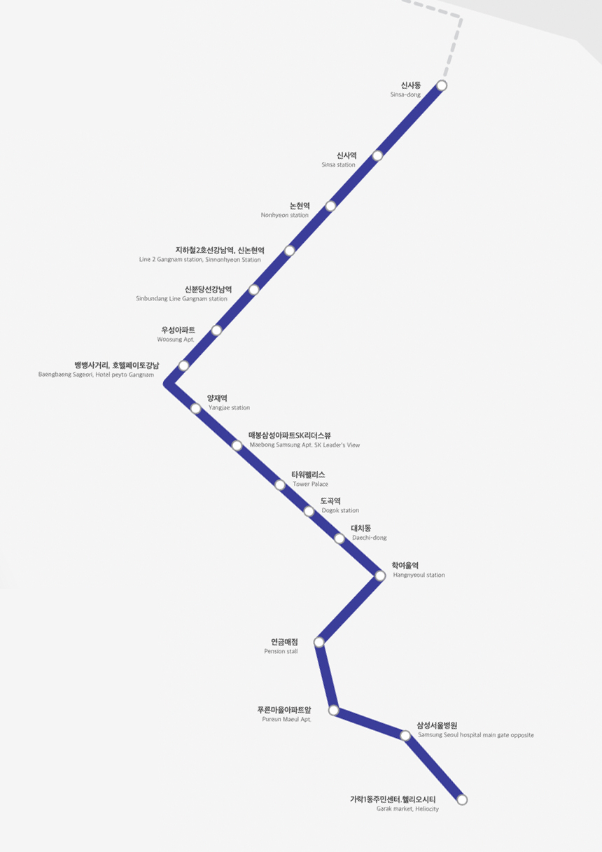 6009번-공항버스-노선도