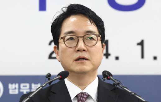 최근 사의를 표명한 이노공 전 차관 후임으로 임명된 심우정 차관