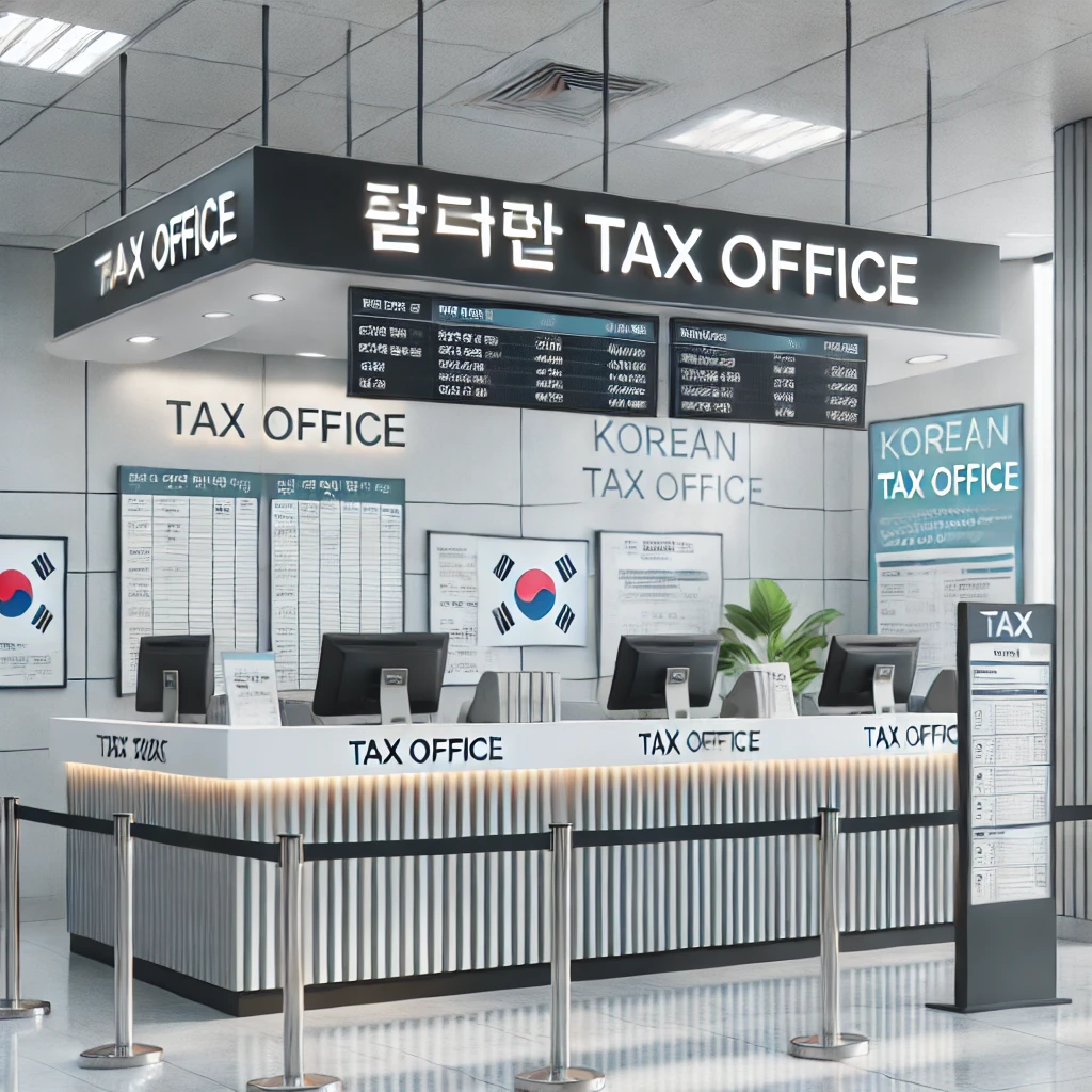 한국 세무서 내부 정보 데스크