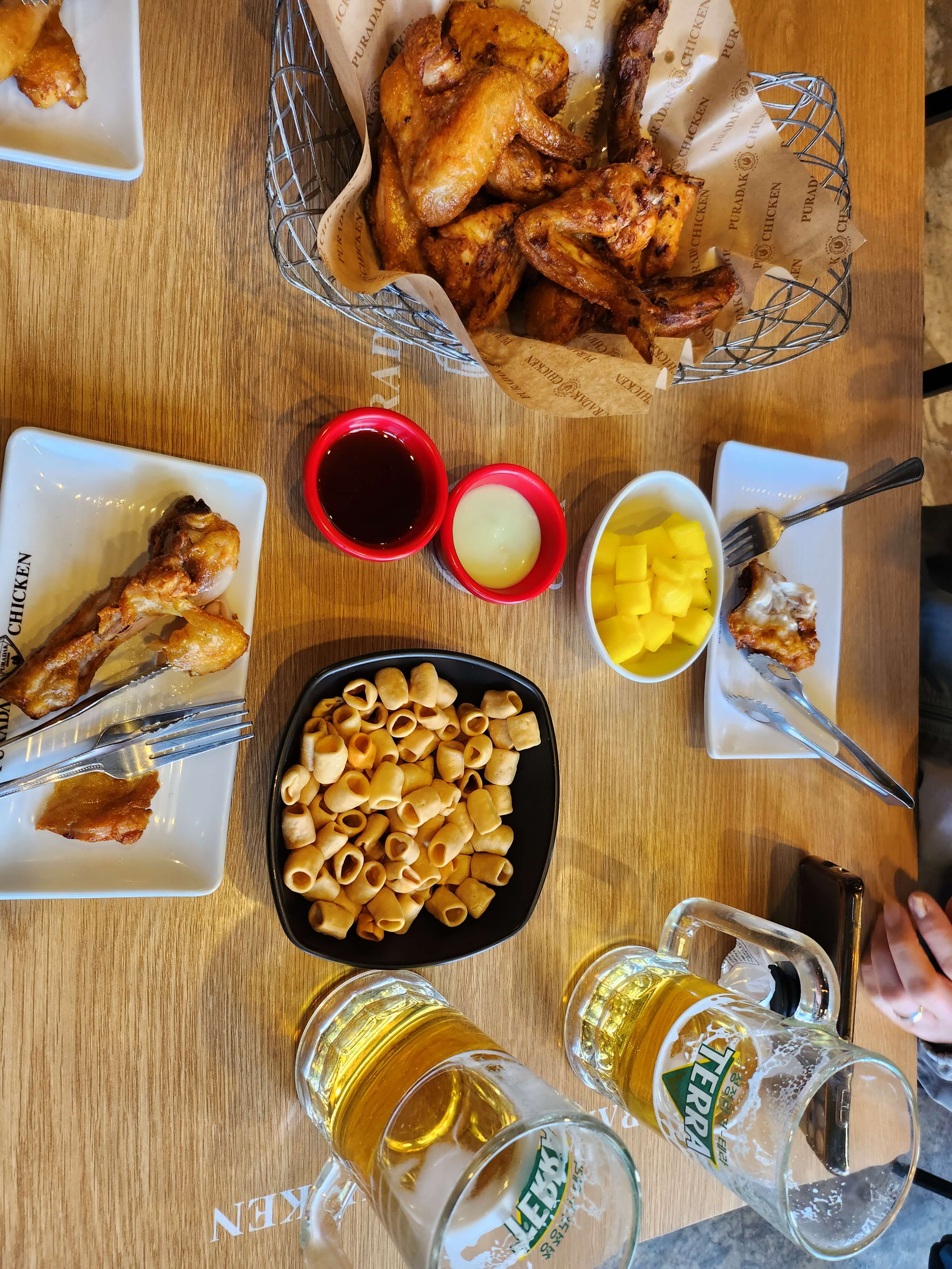 동탄호수공원 푸라닭치킨 후기